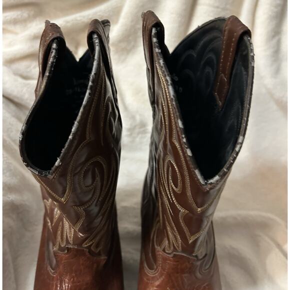 Laredo Brown Boots Women’s Western Wear Size 13D Model 28 1824 Western Cowgirl - Picture 10 of 13